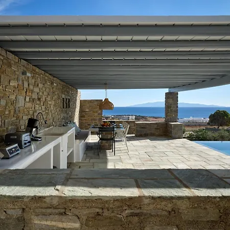 Iokasti Luxury With Private Pool & Sea Views-12 Guests דריוס