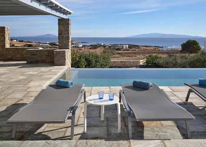 Iokasti Luxury With Private Pool & Sea Views-12 Guests Villa Drios