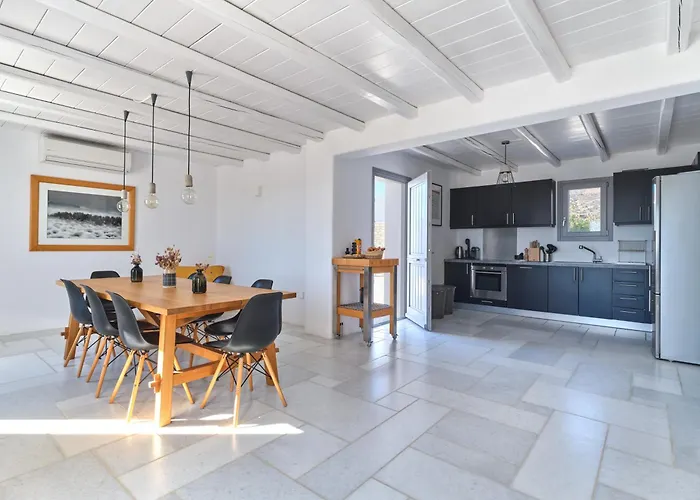 Iokasti Luxury With Private Pool & Sea Views-12 Guests Drios