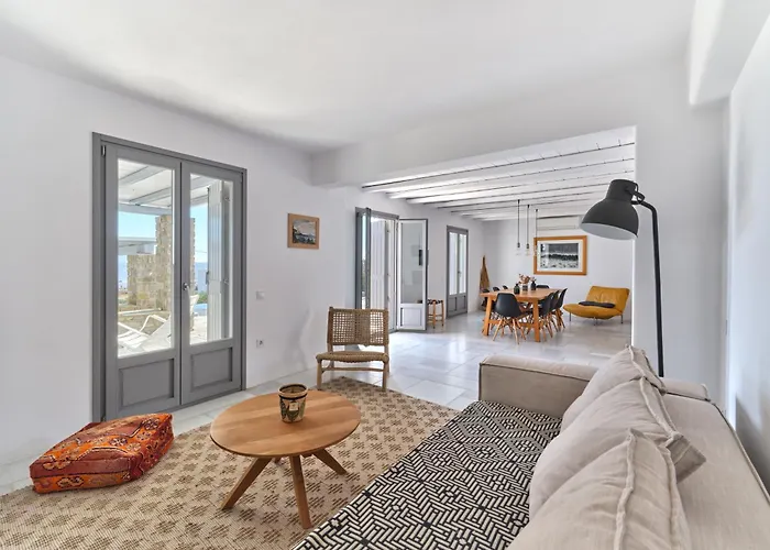 Iokasti Luxury With Private Pool & Sea Views-12 Guests Drios