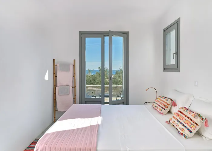 Iokasti Luxury With Private Pool & Sea Views-12 Guests Villa Drios