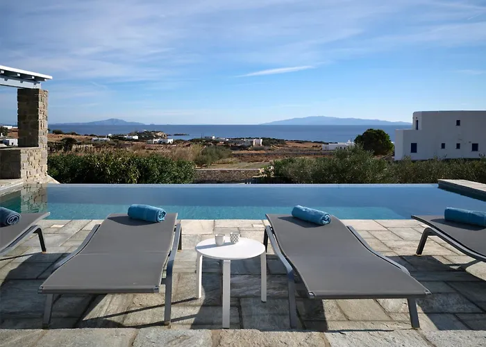 Iokasti Luxury With Private Pool & Sea Views-12 Guests * Drios