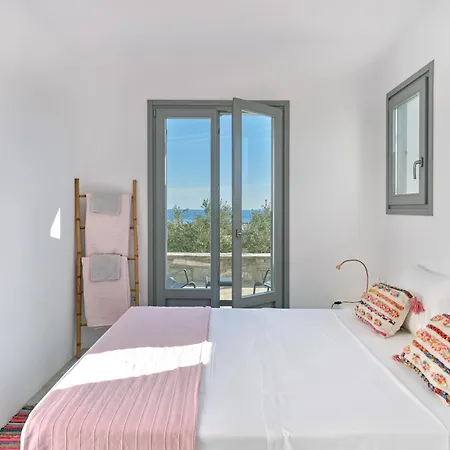 Iokasti Luxury With Private Pool & Sea Views-12 Guests Villa Drios