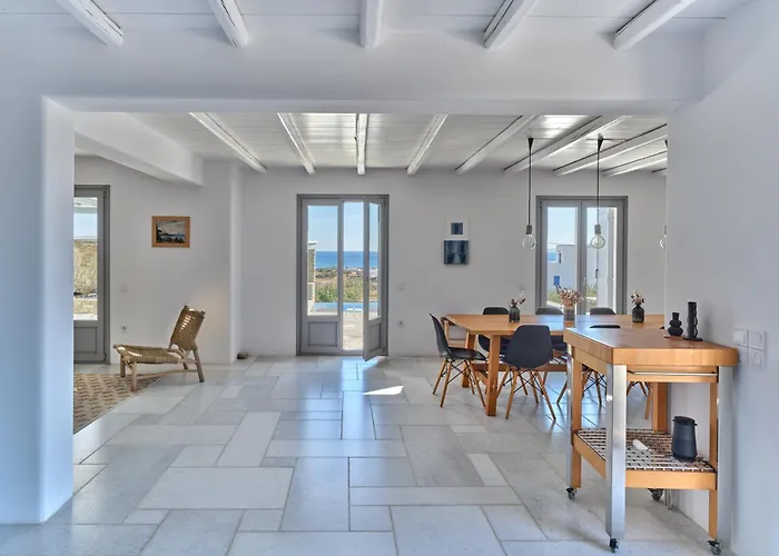 Iokasti Luxury With Private Pool & Sea Views-12 Guests Drios