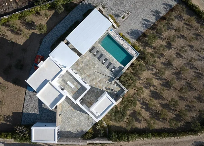 Villa Iokasti Luxury With Private Pool & Sea Views-12 Guests Drios