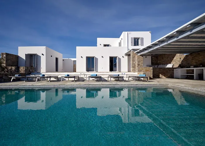 Iokasti Luxury With Private Pool & Sea Views-12 Guests * Drios