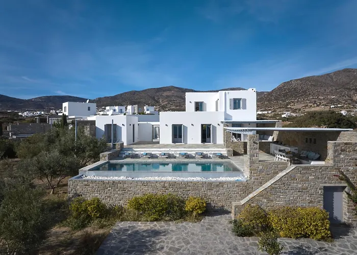 Iokasti Luxury With Private Pool & Sea Views-12 Guests Drios